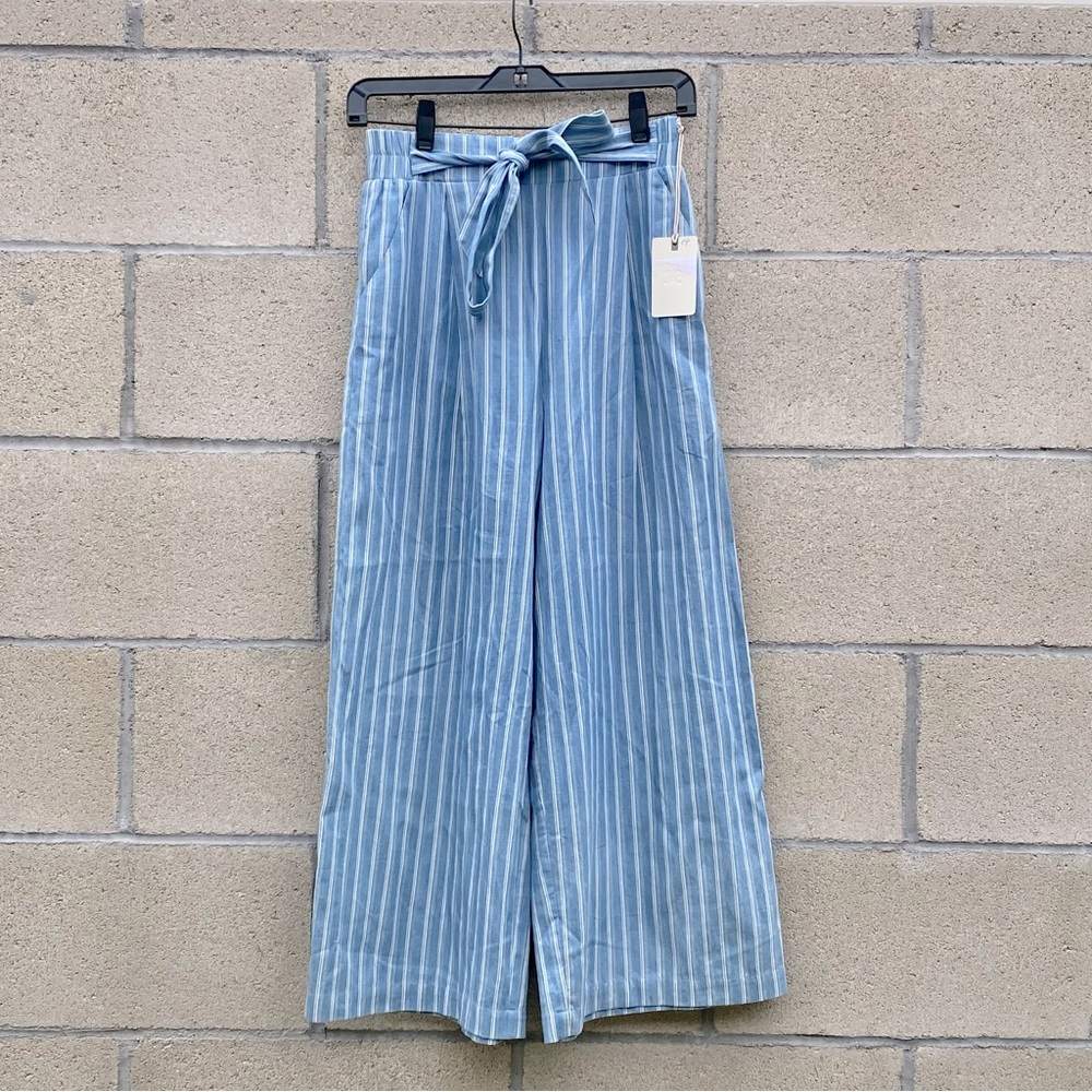 Miss Me Striped Wide Leg Pants